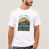 Lake Mountain River Family Wiedersehen T - Shirt (Vorderseite)