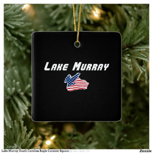 Lake Murray South Carolina Adler Keramik Quadrat Keramikornament