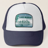 Lake Murray South Carolina Deer Truckerkappe (Vorderseite)