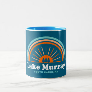 Lake Murray South Carolina Regenbogen Zweifarbige Tasse