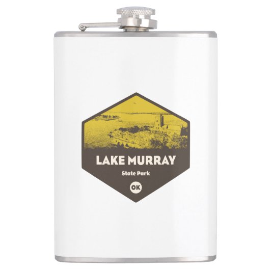 Lake Murray Staat Park Oklahoma Flachmann (Vorderseite)