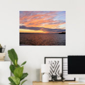 Lake Murray Sunset Poster (Heimbüro)