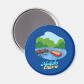 Lake Muskoka Ontario Kanada Magnet (Vorderseite/Rückseite)