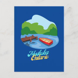 Lake Muskoka Ontario Kanada Postkarte