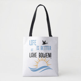 Lake Name Personalisiert zweiseitig Tasche