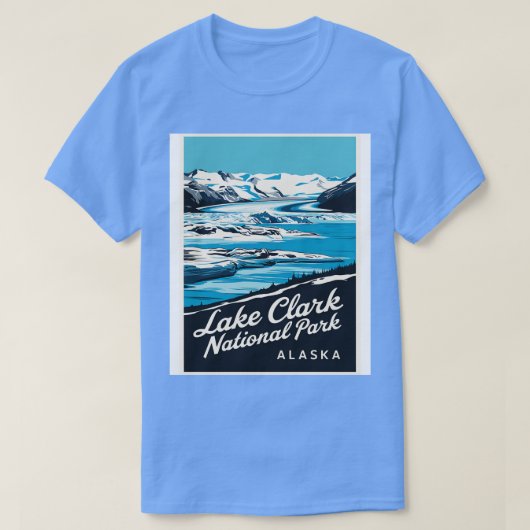 Lake National Park Landscape TShirt (Design vorne)
