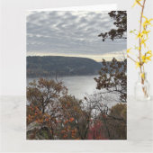 Lake Nature Karte (Gelbe Blume)