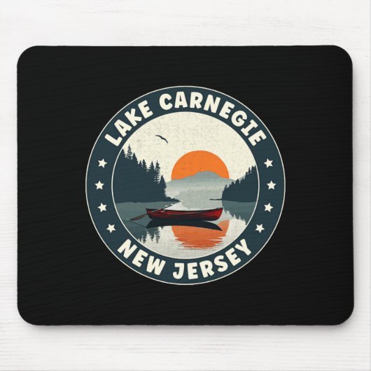 Lake Negie New Jersey Sunset T Shirt Mousepad (Vorne)