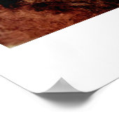 Lake Nemi von Joseph Mallord William Turner Poster (Ecke)