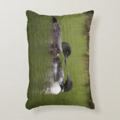 Lake Nettie Loons-Kopfkissen Dekokissen (Vorderseite(Vertikal))