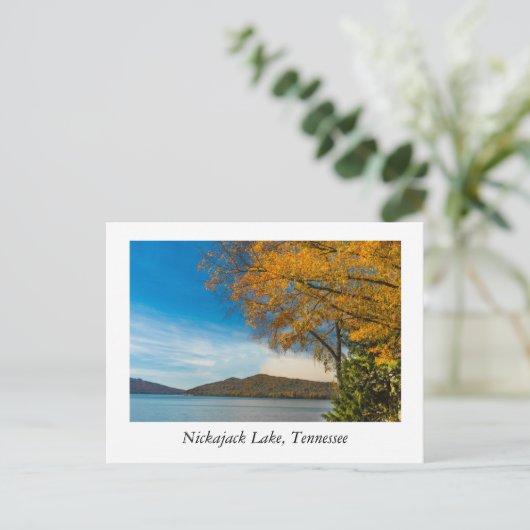 Lake Nickajack Tennessee Postkarte (Stehend Vorderseite)