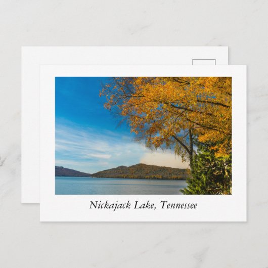 Lake Nickajack Tennessee Postkarte (Vorne/Hinten)