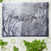 Lake Nojiri Küchentuch (Gefaltet)