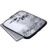Lake Nojiri Laptop Sleeve (Vorne Knopf)