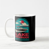 Lake Norman Retrobootfahren Nc Kaffeetasse (Links)