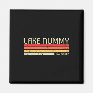 Lake Nummy New Jersey Lustiger Angelurlaub Camping Magnet