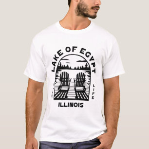 Lake Of Egypt Illinois Outdoor-Vintage  T-Shirt