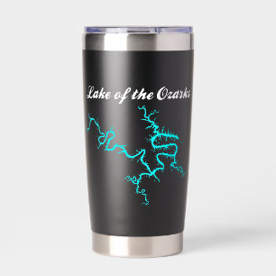 Lake of the Ozarks Missouri Karte Thermobecher