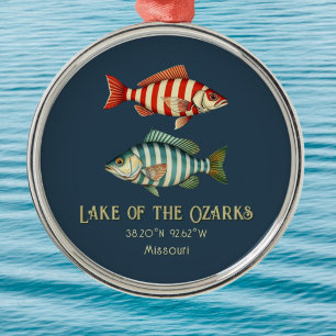 Lake of the Ozarks Missouri Medaillen-Souvenir Ornament Aus Metall