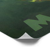 Lake of the Ozarks Missouri Retro Travel Poster (Ecke)