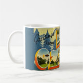 Lake of the Ozarks Postkarten-Tasse Kaffeetasse (Links)