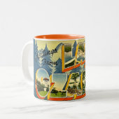 Lake of the Ozarks  Zweifarbige Tasse (Vorderseite Links)