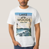 Lake of the Woods USA canada T-Shirt (Vorderseite)