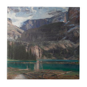 Lake O'Hara von John Singer Sargent, Viktorianisch Fliese