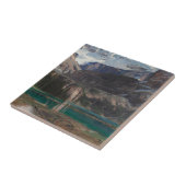 Lake O'Hara von John Singer Sargent, Viktorianisch Fliese (Seite)