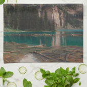 Lake O'Hara von John Singer Sargent, Viktorianisch Geschirrtuch (Gefaltet)