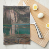 Lake O'Hara von John Singer Sargent, Viktorianisch Geschirrtuch (Viertel Falte)