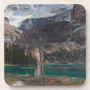 Lake O'Hara von John Singer Sargent, Viktorianisch Getränkeuntersetzer