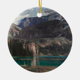 Lake O'Hara von John Singer Sargent, Viktorianisch Keramik Ornament