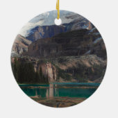 Lake O'Hara von John Singer Sargent, Viktorianisch Keramik Ornament (Hinten)