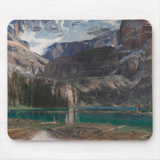 Lake O'Hara von John Singer Sargent, Viktorianisch Mousepad (Vorne)