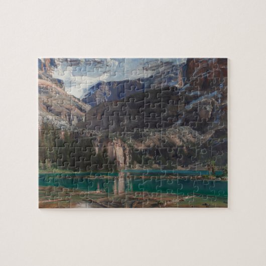 Lake O'Hara von John Singer Sargent, Viktorianisch Puzzle (Horizontal)
