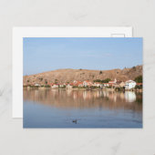 Lake Ohrid, Albanien Postkarte (Vorne/Hinten)