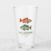 Lake Okeechobee Florida Fisch Glas (Vorderseite)