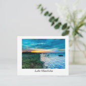 Lake Okeechobee Sunrise Postkarte (Stehend Vorderseite)