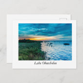 Lake Okeechobee Sunrise Postkarte (Vorne/Hinten)