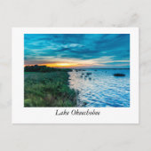 Lake Okeechobee Sunrise Postkarte (Vorderseite)
