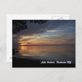 Lake Ontario, Rochester N.Y. Postkarte (Vorne/Hinten)