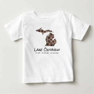 Lake Ontario - Spaß - Petoskey-Steindesign Baby T-shirt