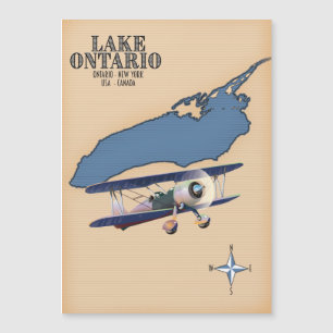 Lake Ontario USA Kanada Karte