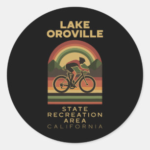 Lake Oroville State Recreation Area Mountainbiken Runder Aufkleber