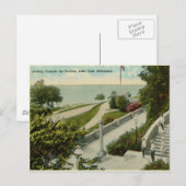 Lake Park, Milwaukee Vintag Postkarte (Vorne/Hinten)