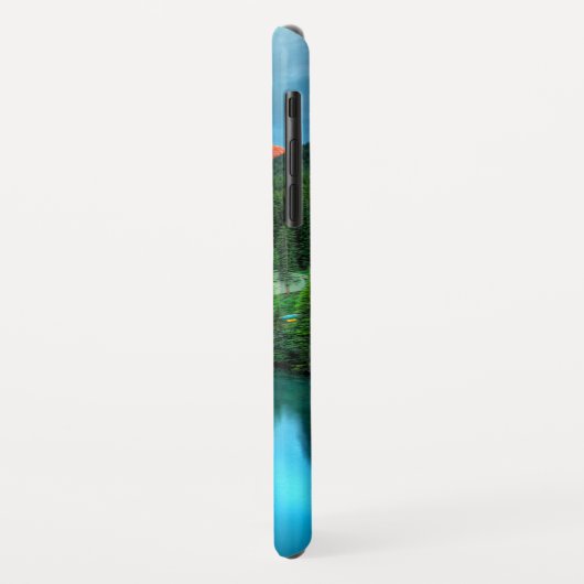 Lake Peaks Reflection Case-Mate iPhone Hülle (Hinten/Links)