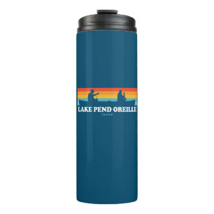 Lake Pend Oreille Idaho Canoe Thermosbecher