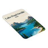 Lake Pend Oreille Idaho Magnet (Rechte Seite)