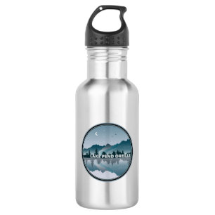 Lake Pend Oreille Idaho Reflektion Edelstahlflasche
